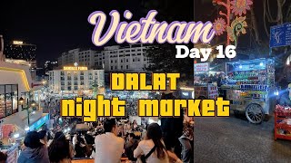 Vietnam Vlog Day 16, Dalat Night Market