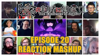 THE EMINENCE IN SHADOW EPISODE 20 REACTION MASHUP