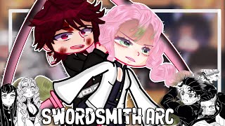 🖤💫Hashiras react to Swordsmith village arc part? ||Demon Slayer||