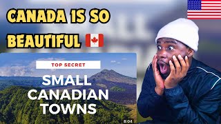 American Reacts to Top 10 Small Towns in Canada 🇨🇦