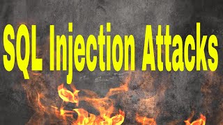 WHAT IS INJECTION TYPEs ATTACK || SQL Injection Attacks || Slide -02