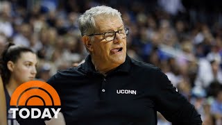 UConn's Geno Auriemma ties NCAA Division 1 record