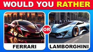 Would You Rather…? Luxury Car Edition! 🚗🚙