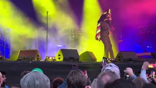 Grace Jones, medley teaser, Sweden, Stockholm, Rosendal