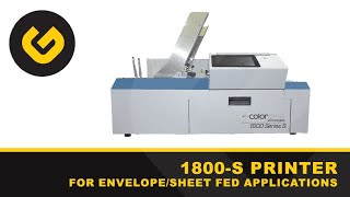 Colordine 1800-S Printer for envelope/sheet fed applications