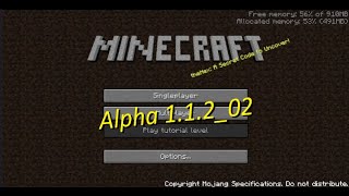 Minecraft Alpha 1.1.2_02