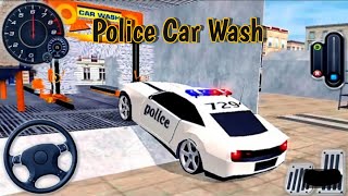 Gas station and car wash service - city patrol police buster car #2 - Android gameplay