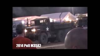 M35A2 And M925 Truck pulls