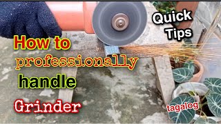 How to use grinder | Cutting disc professional moves | DIY | JMSVlogLife