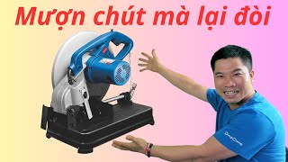 Máy Cắt Sắt Dongcheng DJG04-355S , Cắt sắt và cắt gỗ chuyên dụng