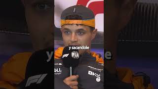 Lando Norris en la conferencia de prensa post Gran Premio de Canada 🇨🇦