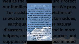 Prayer to Saint Medard