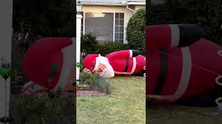 Vlogmas Day 14. Off duty inflatables. #vlogmas #christmas #christmasdecor #happyholidays #santa