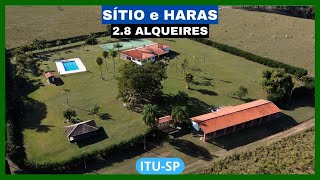 Sítio/Haras de 2.8 alqueires localizado em ITU-SP.