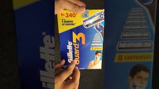 #shorts Gillette Guard 3  | gillette guard 3 कैसे use करें |Gillette Guard 3 blade change |