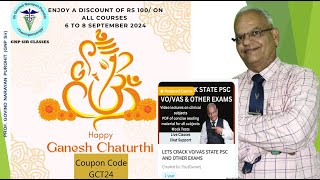 🎉 Ganesh Chaturthi Special: Unlock Discounts on GNP Sir Classes App Courses! 🎓