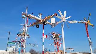 WHIMSICAL WONDERLAND Of Vollis Simpson's WHIRLIGIG PARK!