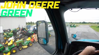 Delivered To John Deere and The Manager Was Super Cool! Rookie Trucking Vlog