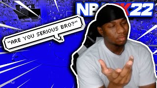 Y'all Really Think It's Fun To Play Like This?? NBA 2K22 Playnow Online Next Gen Gameplay