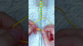 DIY🍀How to make a bracelet#shorts