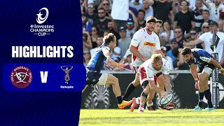 Instant Highlights - Union Bordeaux-Bègles v Harlequins Quarter-finals│Investec Champions Cup 23/24