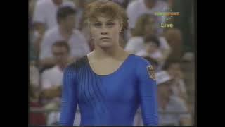 Kathleen Stark (GER) - Olympics 1992 - All Around - Balance Beam