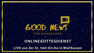 Gottesdienst an Epiphanias, 06.01.2022 um 10.30 Uhr live aus der St. Veit-Kirche in Wallhausen