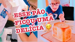 A MELHOR MÁQUINA PARA FAZER PÃO 🍞 + A FESTA AQUI EM CASA FOI GRANDE+CUIDANDO DAS CRIANÇAS #maedetre