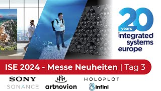 ISE Messe Barcelona Tag 3 - Einbaulautsprecher, neue Akustikmodule und Holoplot Lautsprecher!