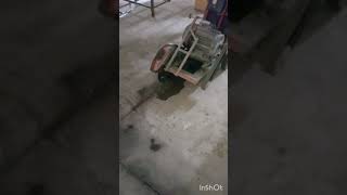 Trimix concrete groove cutting#full video in my you tube channel