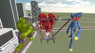 Franklin Fights Giant Red Criminal in INDIAN BIKES DRIVING 3D