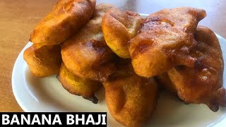 Banana Fritters | Instant Sweet Snack Recipe | Pazham Poori Recipe | Banana Bhaji Recipe