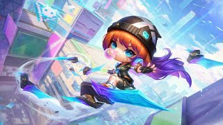 Irelia Cyberpunk Chibi - TFT: Golden Spatula