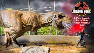 Jurassic Park : T-Rex Attack X-Plus Model build