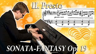 MOTO PERPETUO - Scriabin Sonata-Fantasy Op. 19 mvt 2 - Analysis tutorial