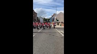 Lisburn Young Defenders 9th July 2023 Traditional pre-twelfth Sunday Service #marchingbands #lyd