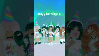 HAPPY BDAY @heartify. | #shorts #roblox #edit |