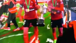 احتفال  لاعبي الاهلي بالفوز بالكأس مصر 🇪🇬  ألف مبروك أرجو الاشتراك من جمهورنا العظيم حبيب الملايين