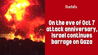 On the eve of Oct 7 attack anniversary, Israel continues barrage