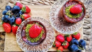 chocolate marshmallow mousse recipe / çok pratik çikolatalı mousse tarifi / موس الشوكولا والمارشميلو