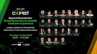 [LIVE] START CX FIRST Summit 2023: Opening, Main Panel, and Beyond Boundaries Room