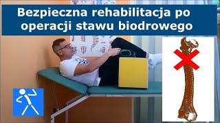 Rehabilitacja po operacji stawu biodrowego | Bezpieczne ćwiczenia 2/2 I 🇵🇱 🇪🇺