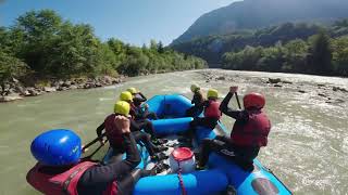 Rafting mit Kids im Salzburger Saalachtal