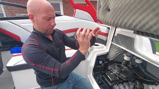 How to install a ribbon delete on your Yamaha jet boat.