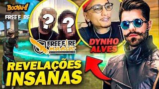 🔥 ALOK SURPRESO COM AS REVELAÇÕES DO FREEFIRE MANIA E DYNHO ALVES 🔥