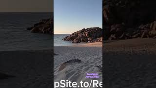 Playa Pedrosa no lejos de Faro Cabo Vilán de Camariñas