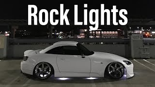 INSTALLING ROCKLIGHTS ON MY S2000!