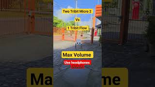 Two Tribit Micro 2 vs One Stormbox Flow - Max Vol #bluetoothspeaker #tribit