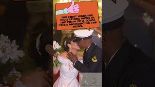 The town crier announced your wedding ... wedding facts Part 28