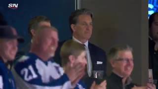 Travis Dermott 1st Goal of the Playoffs | Game 4 | Boston Bruins @ Toronto Maple Leafs - 4/17/2019